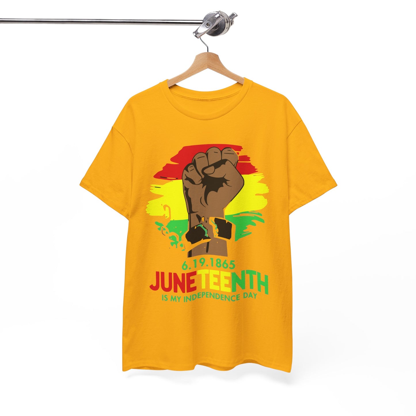 Juneteenth Unisex Tee - Fist Raised