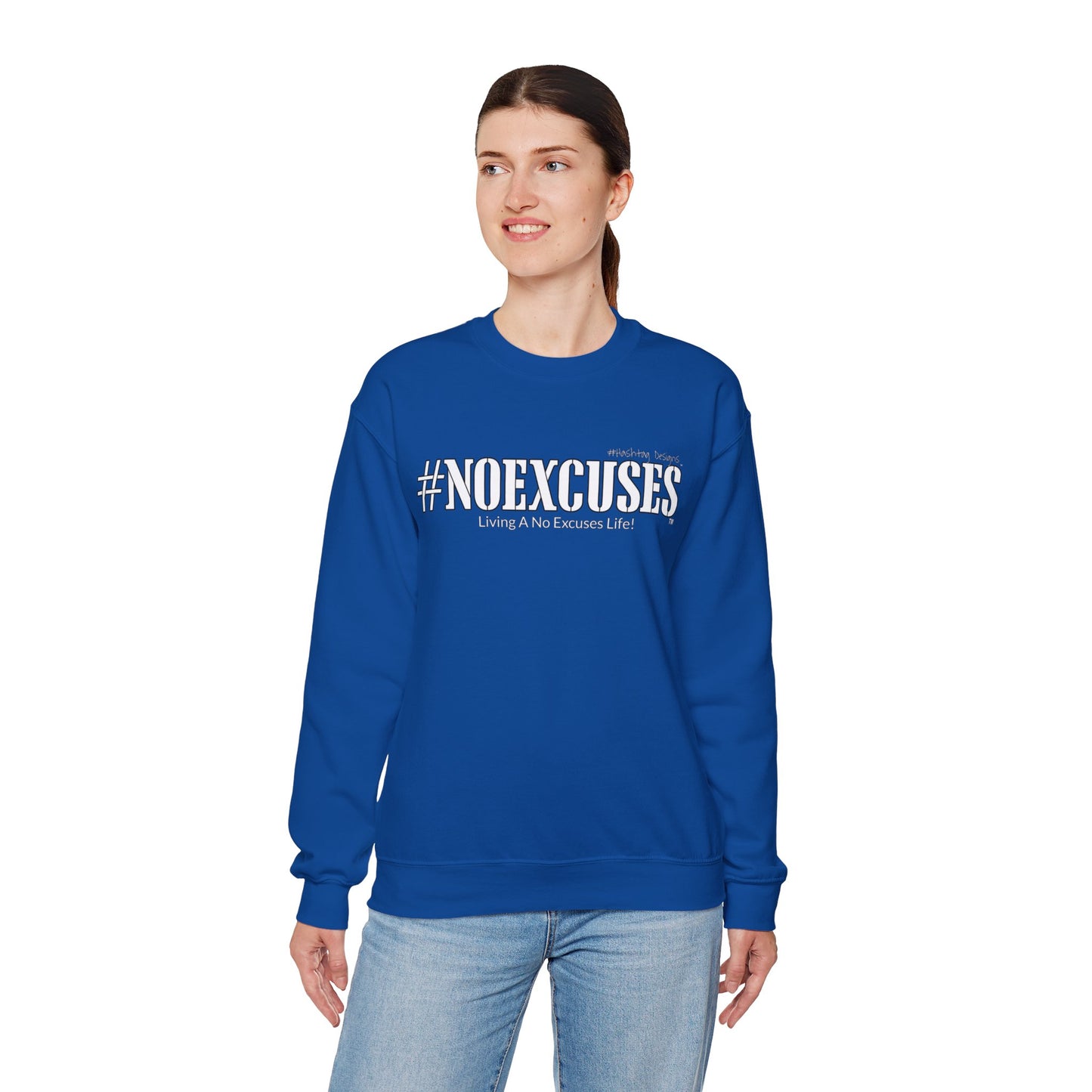 #NOEXCUSES Gildan Cozy Unisex Heavy Blend™ Sweatshirt