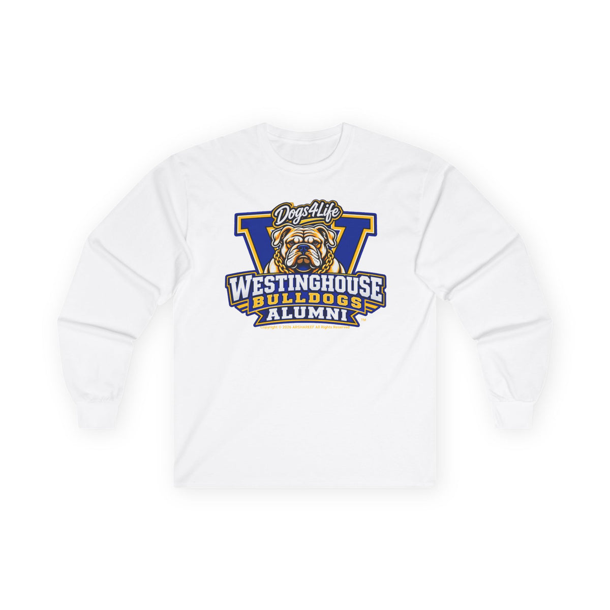 Westinghouse Bulldogs Alumni Long Sleeve Tee
