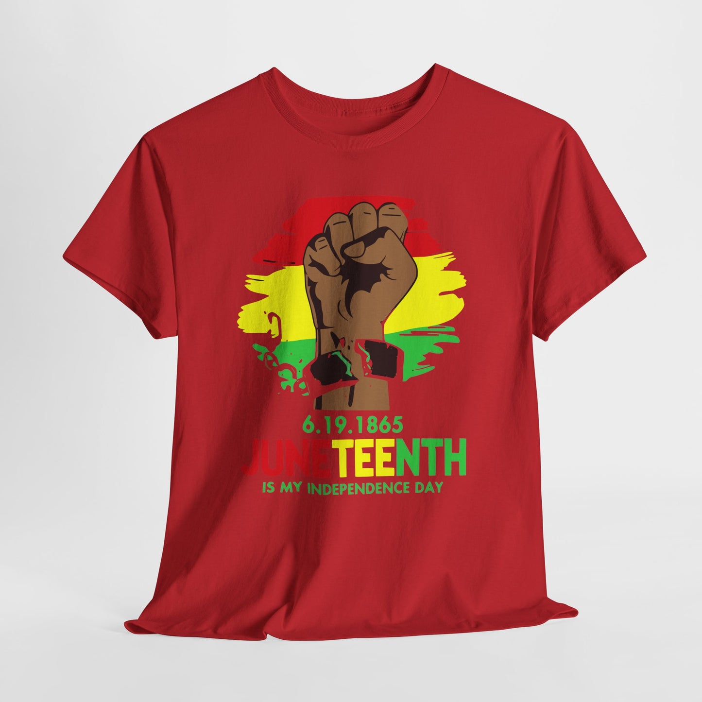 Juneteenth Unisex Tee - Fist Raised