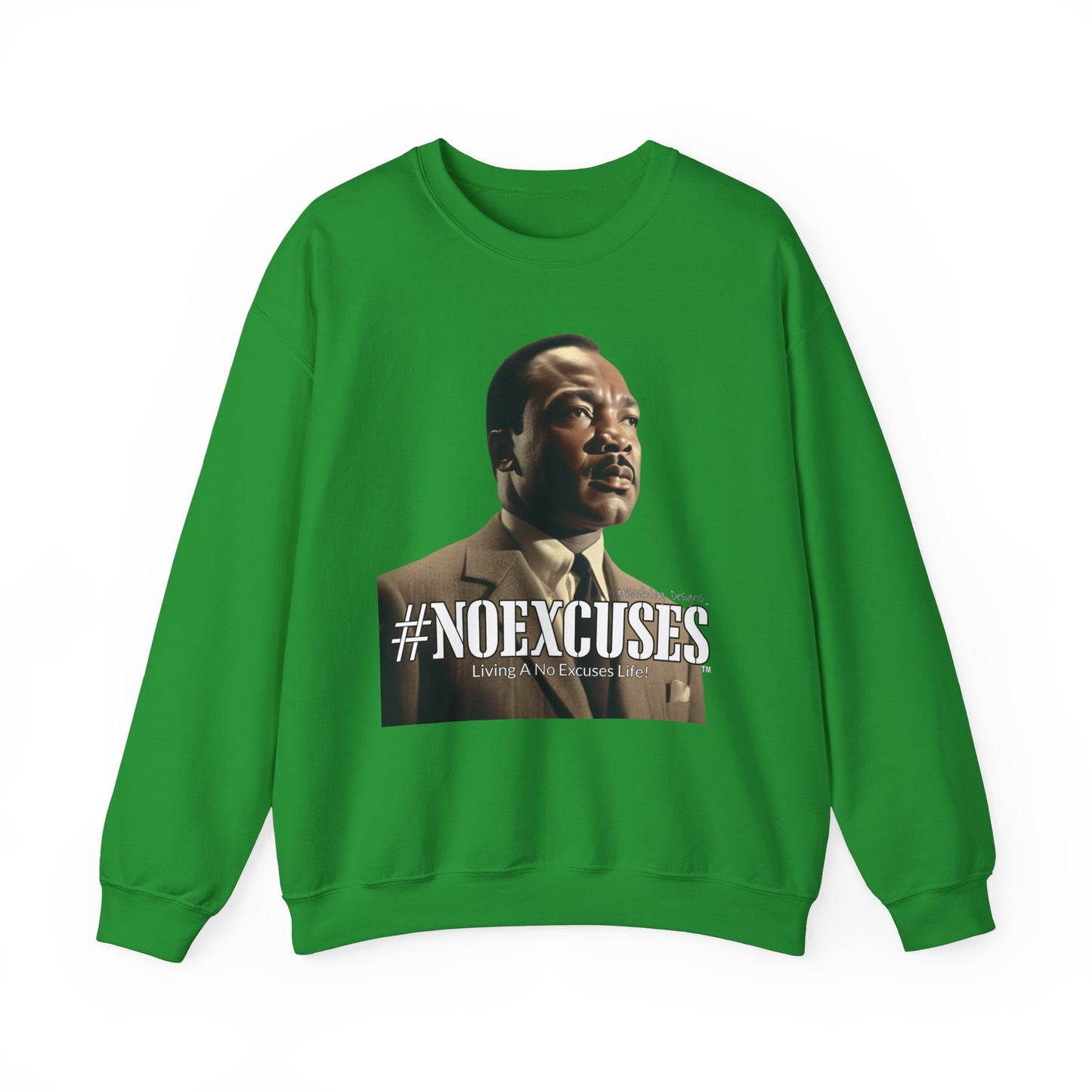 #MLK (Side) Unisex Heavy Blend™ Crewneck Sweatshirt