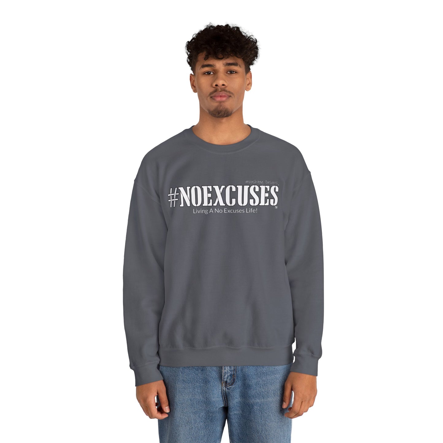 #NOEXCUSES Gildan Cozy Unisex Heavy Blend™ Sweatshirt