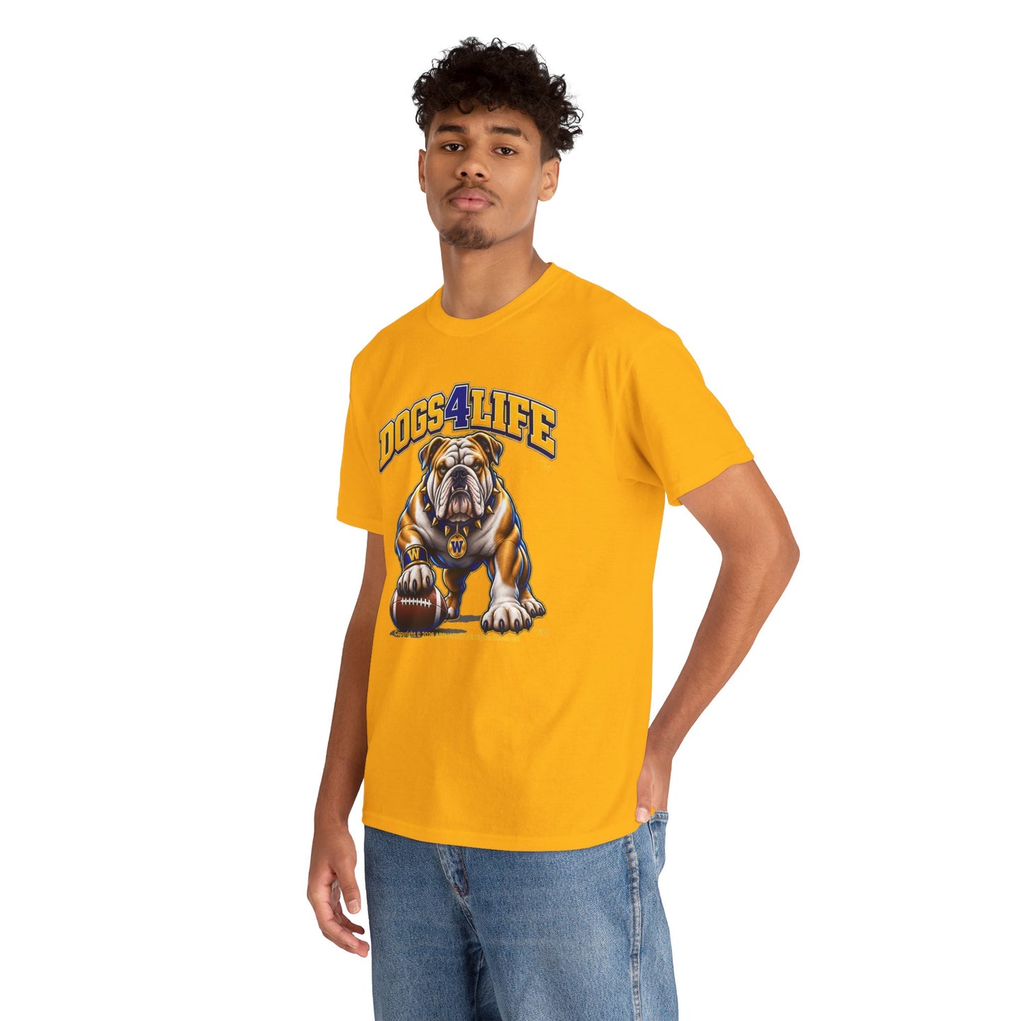 Bulldogs "Dogs4Life" Football T-Shirt