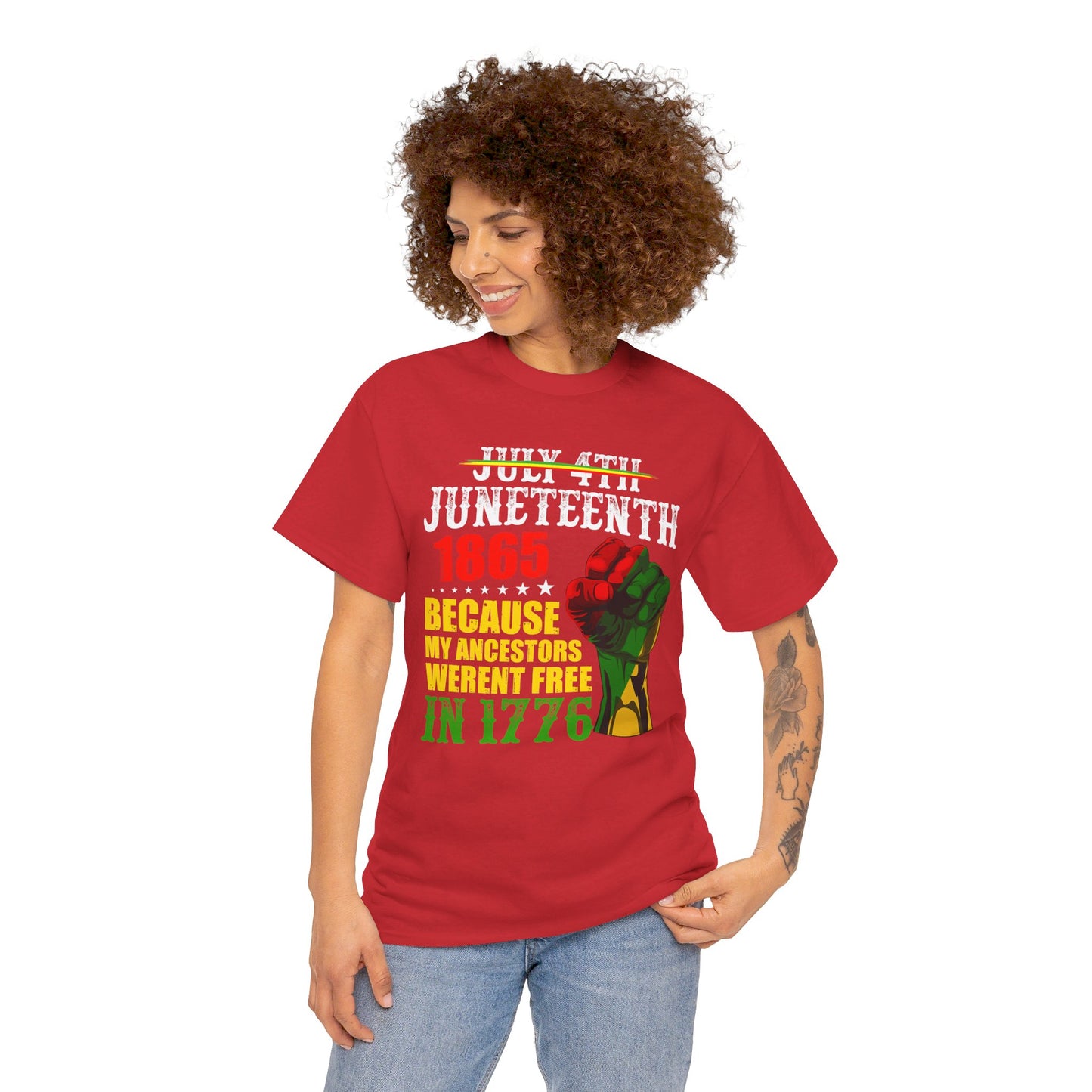 Juneteenth - Unisex Heavy Cotton Tee