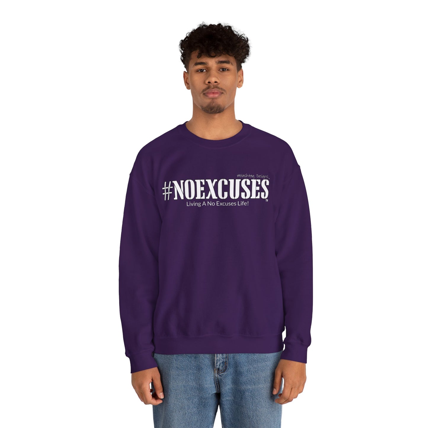 #NOEXCUSES Gildan Cozy Unisex Heavy Blend™ Sweatshirt