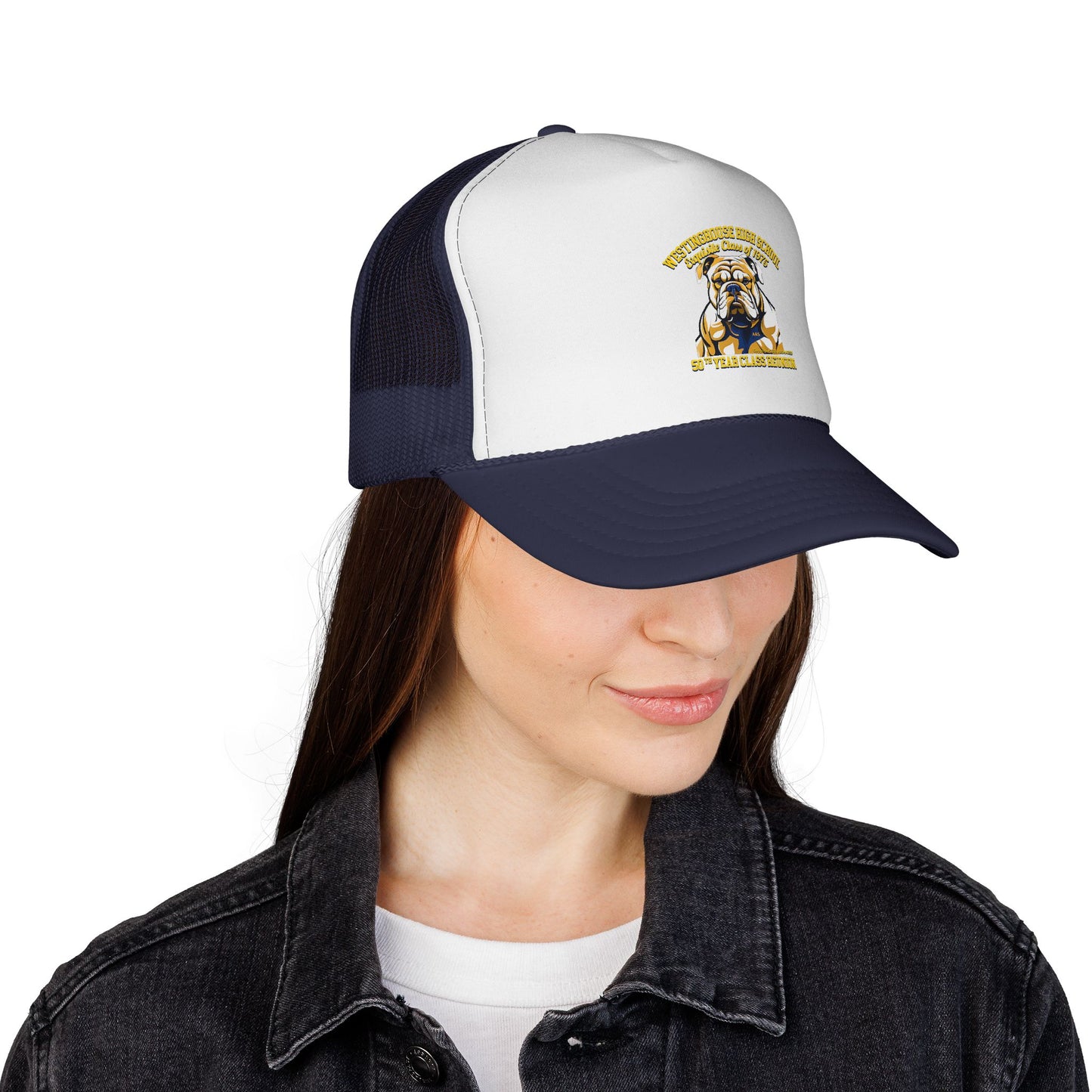 Westinghouse Class 75 - 50th Reunion Custom Trucker Cap (My Dog)