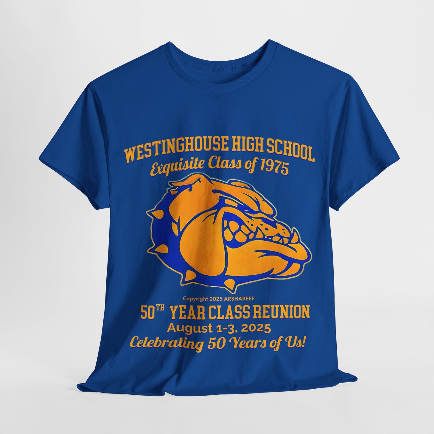 Westinghouse Exquisite Class of 75 - 50th Class Reunion T-Shirt