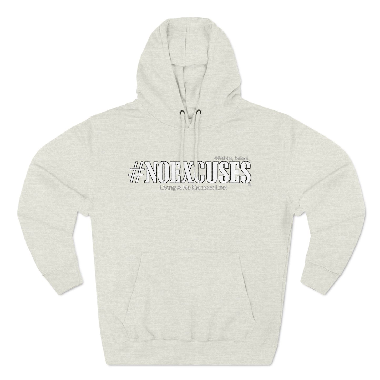 #NOEXCUSES Lane Seven Three-Panel Fleece Hoodie
