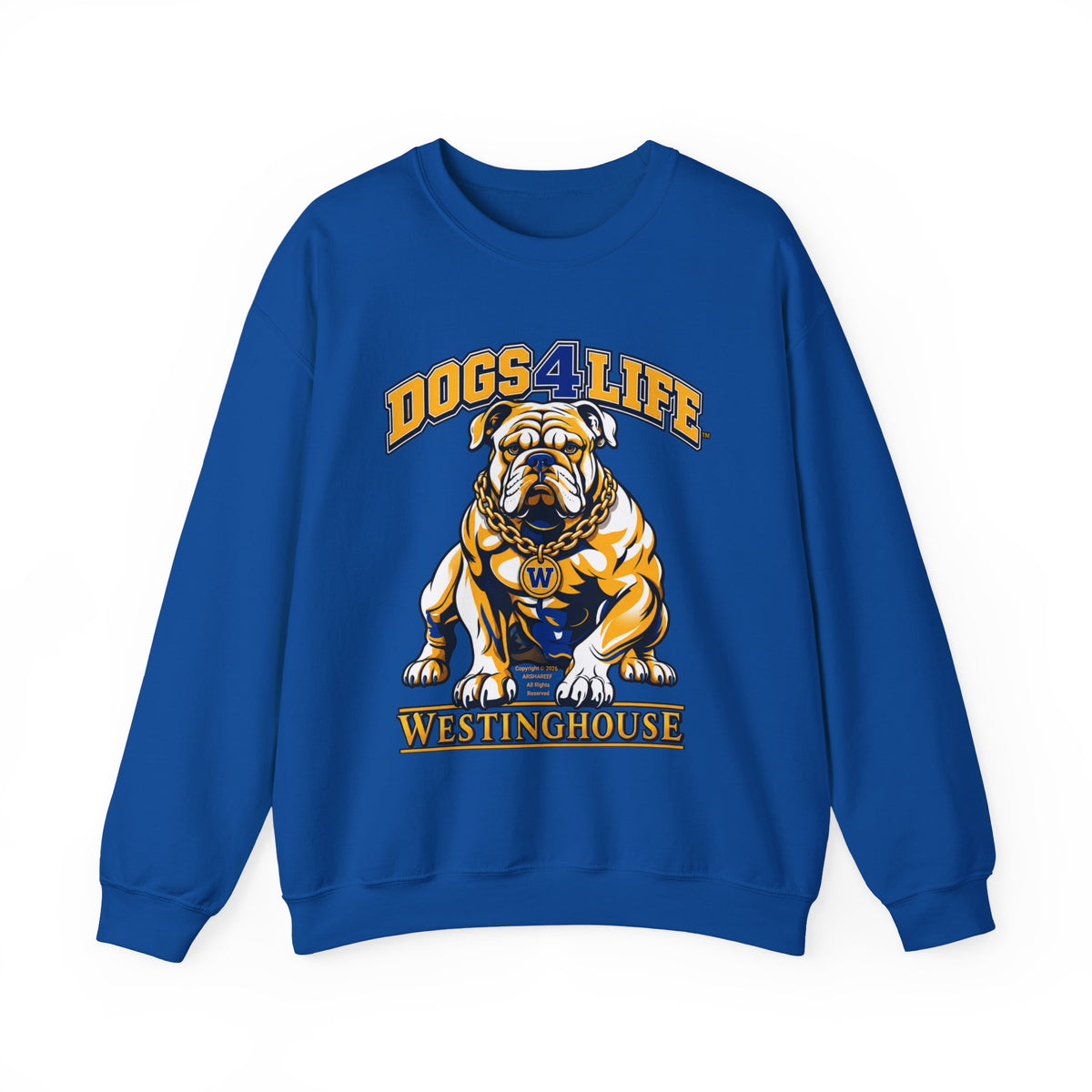 Westinghouse Dogs 4 Life Crewneck Sweatshirt