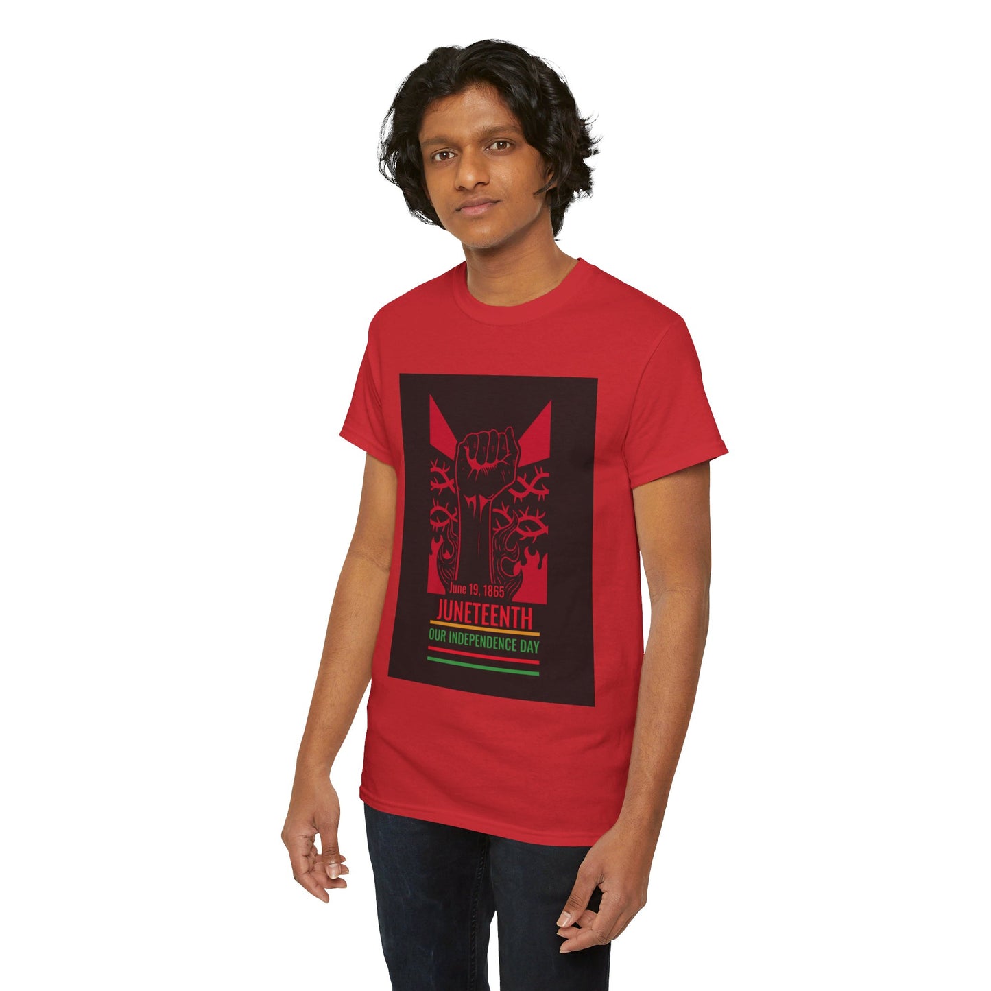 Juneteenth - Unisex Heavy Cotton Tee