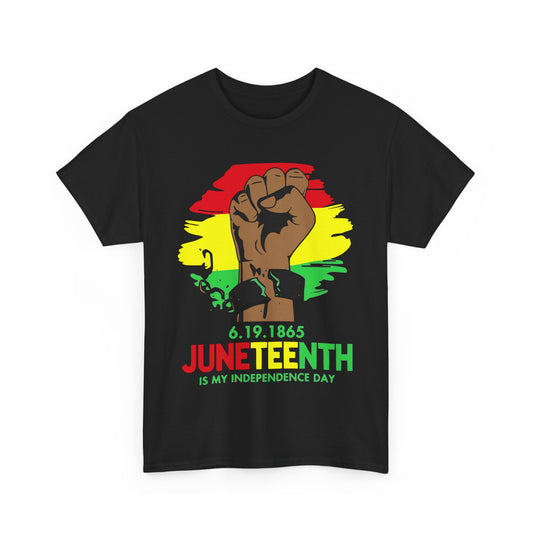 Juneteenth Unisex Tee - Fist Raised
