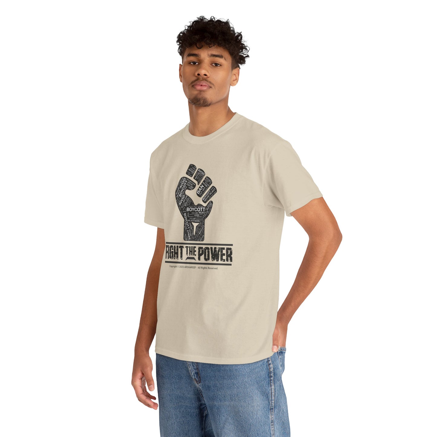 FIGHT THE POWER 2 Unisex Gildan Heavy Cotton Tee