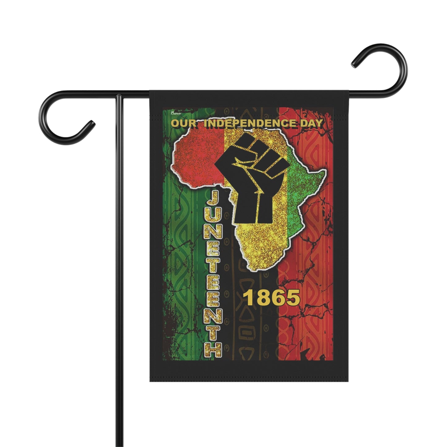 Juneteenth Garden & House Banner