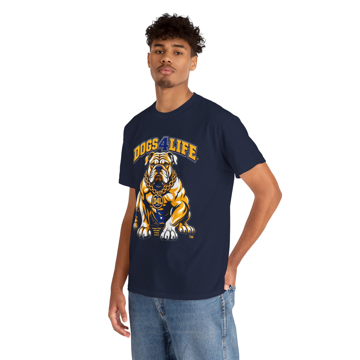 Dogs 4 Life D4L Bulldog T-Shirt