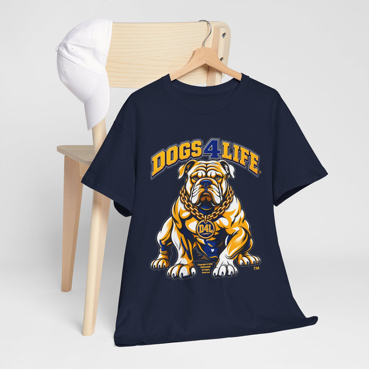 Dogs 4 Life D4L Bulldog T-Shirt