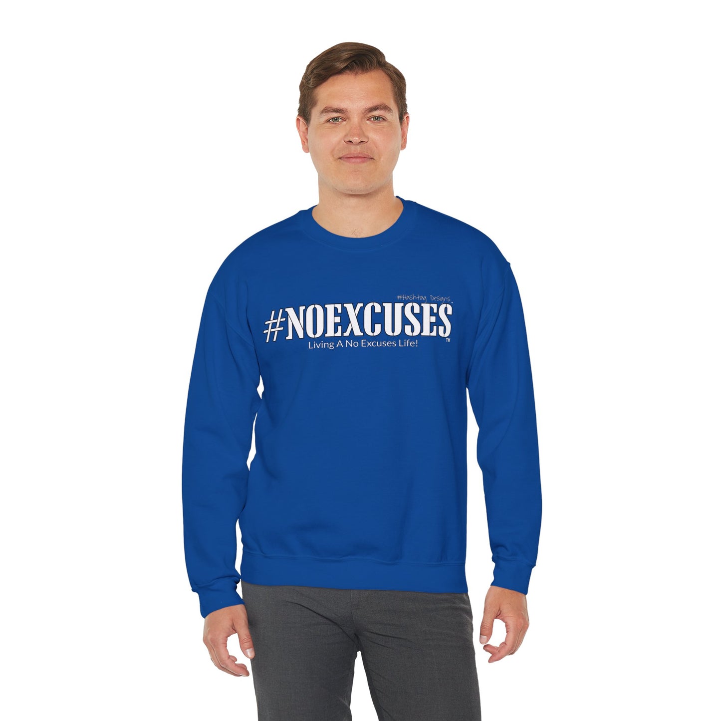 #NOEXCUSES Gildan Cozy Unisex Heavy Blend™ Sweatshirt