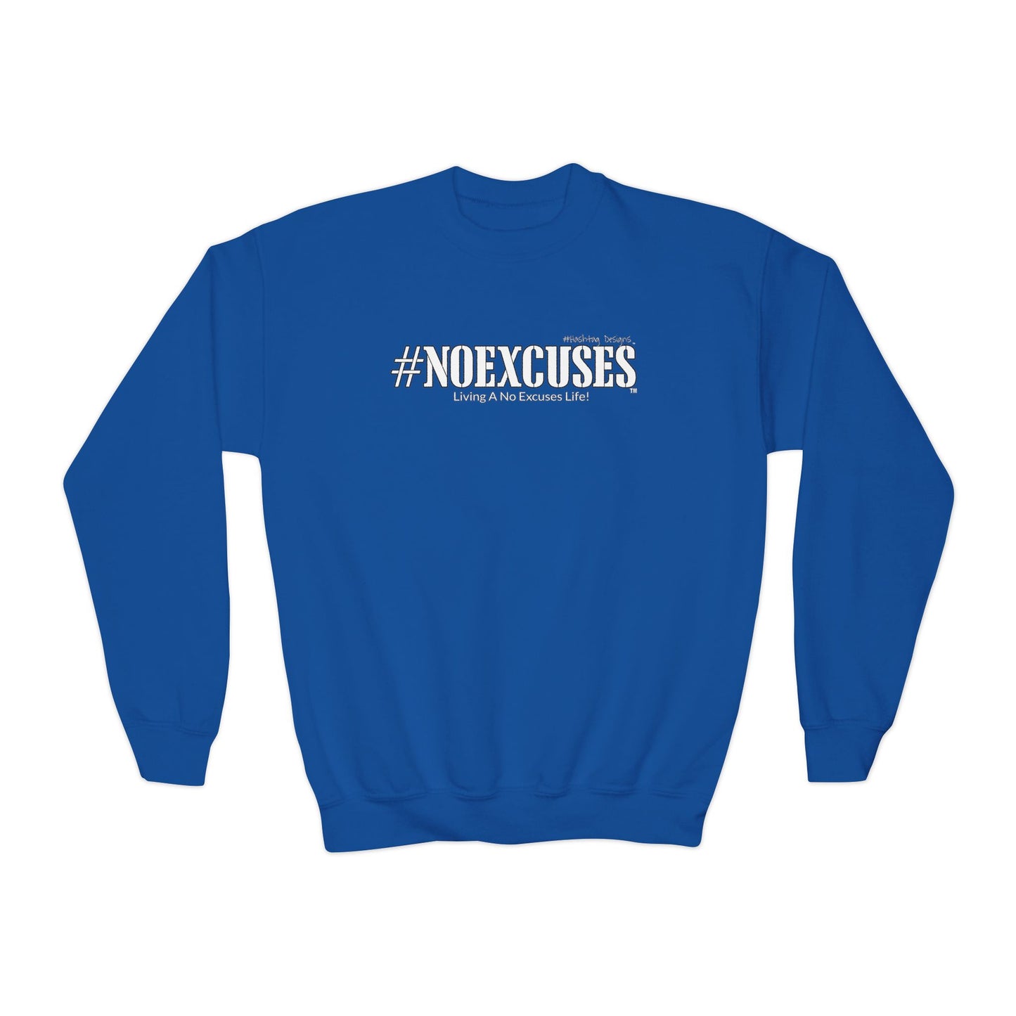 #NOEXCUSES Gildan Youth Crewneck Sweatshirt