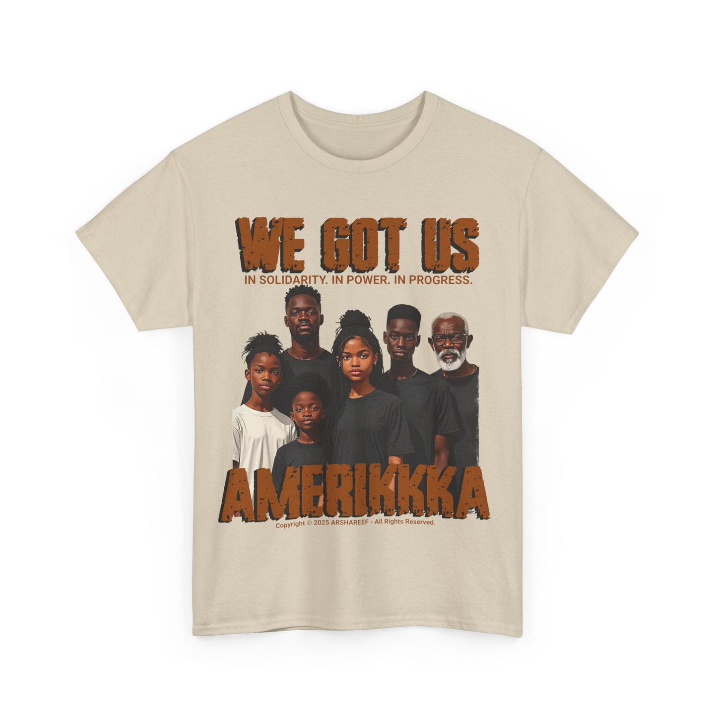 We Got Us Unisex Heavy Cotton Tee with Family