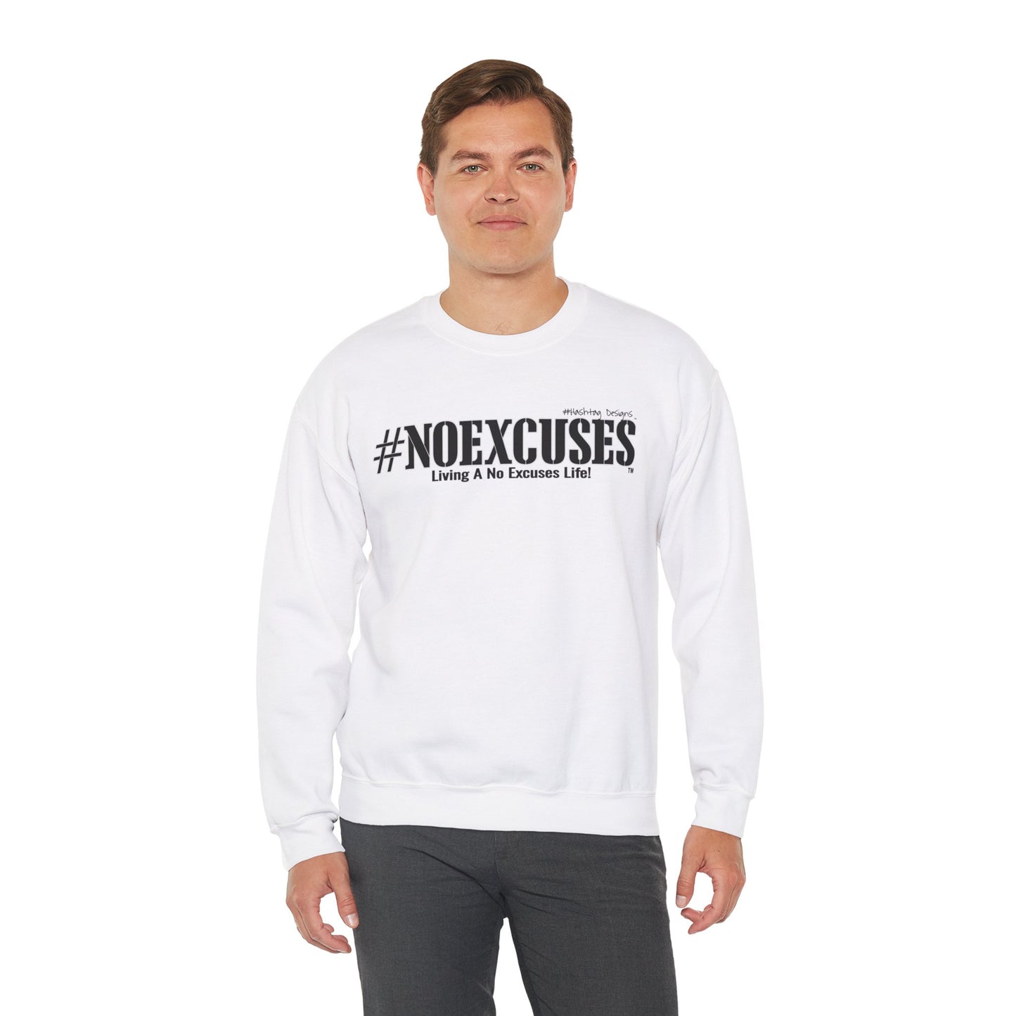 #NOEXCUSES Gildan Cozy Unisex Heavy Blend™ Sweatshirt