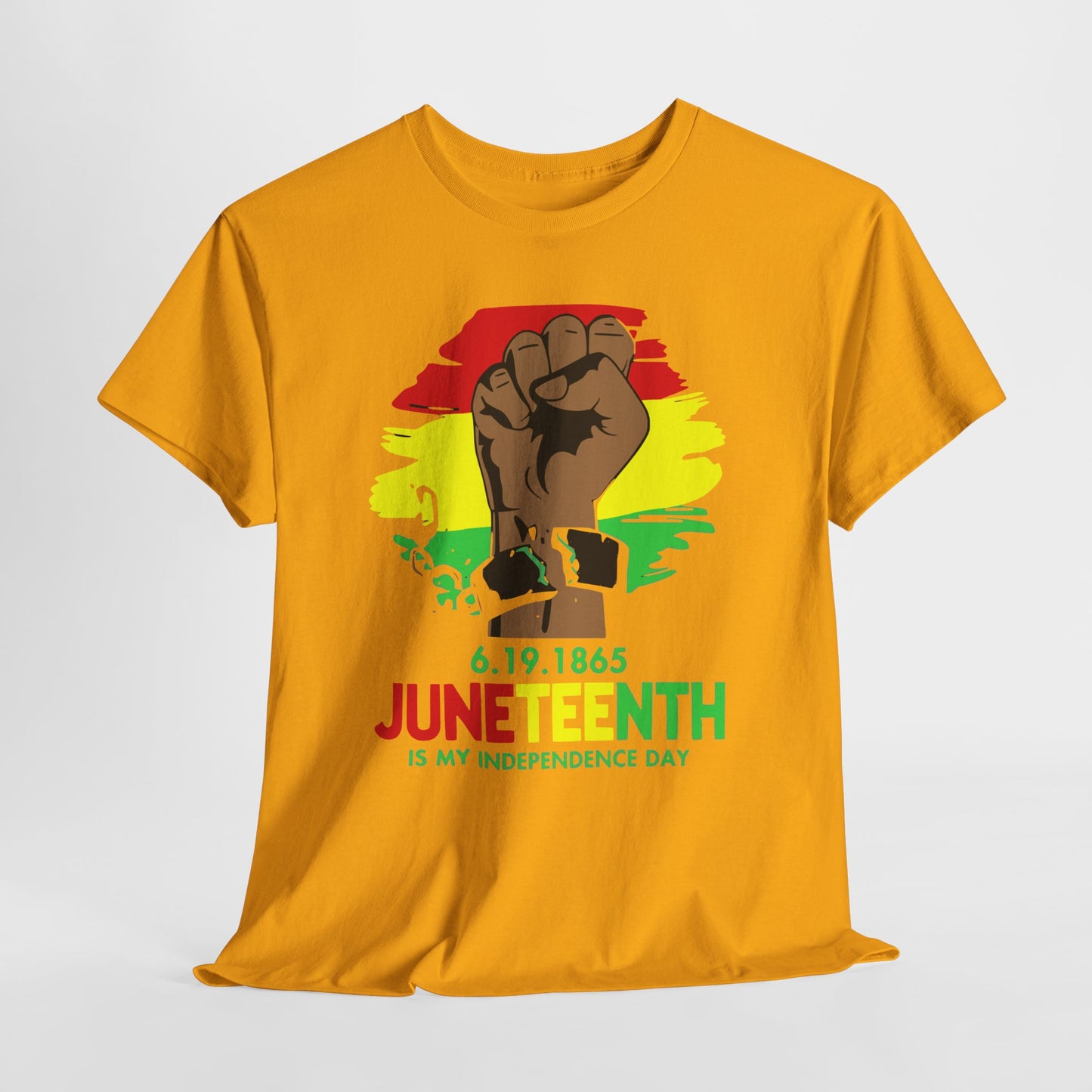 Juneteenth Unisex Tee - Fist Raised