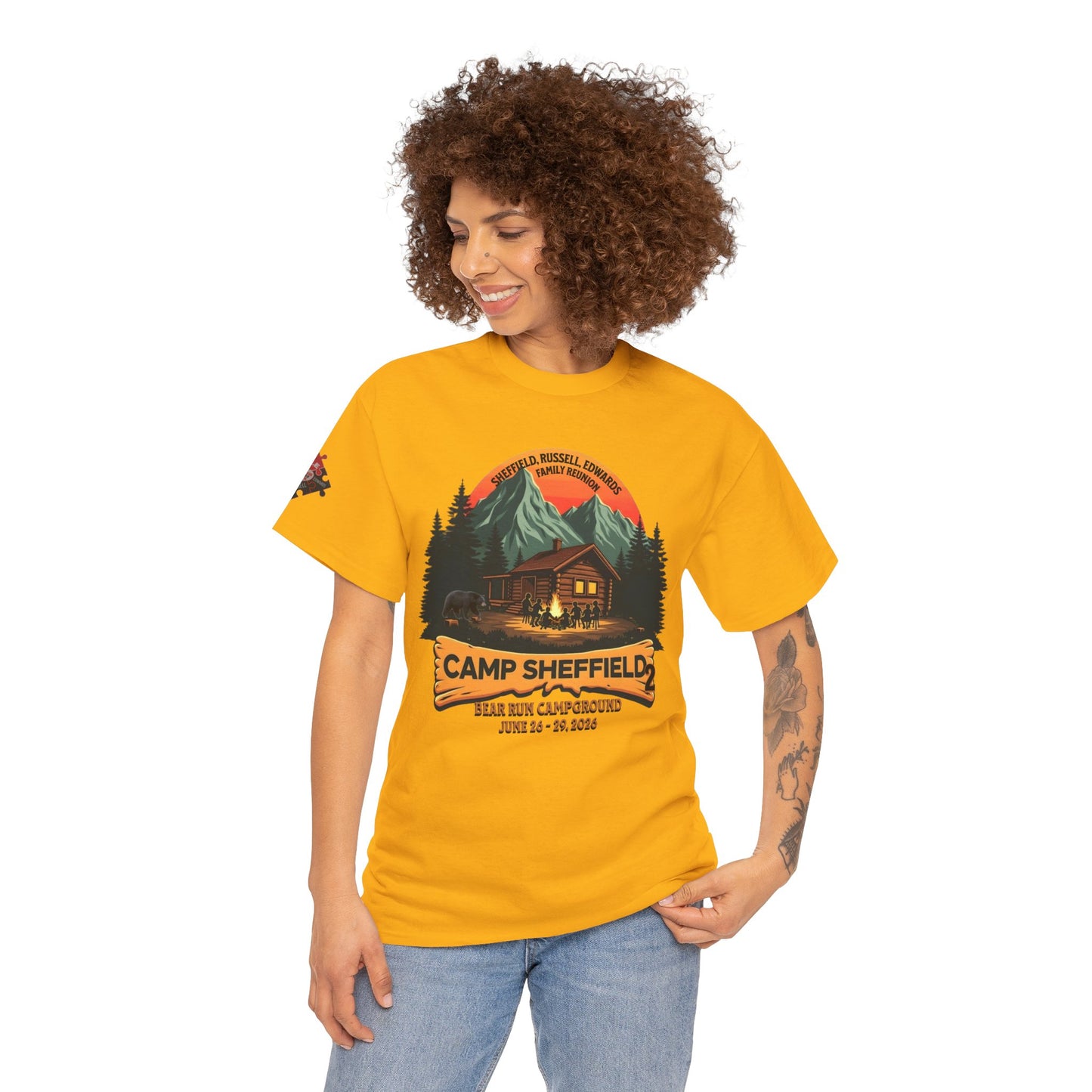 Camp Sheffield Family Reunion Unisex Tee
