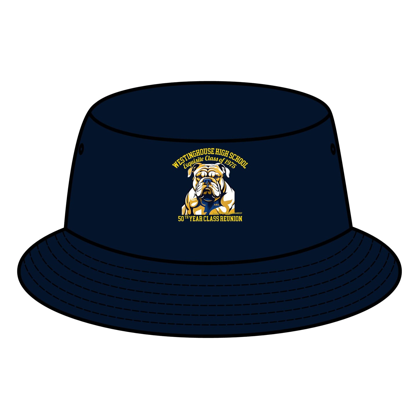 Westinghouse Exquisite Class of 1975 - Celebration Golden 50th Anniversary Bucket Hat