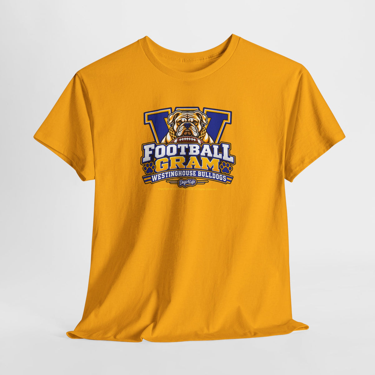 Westinghouse Bulldogs Football Gram T‑Shirt
