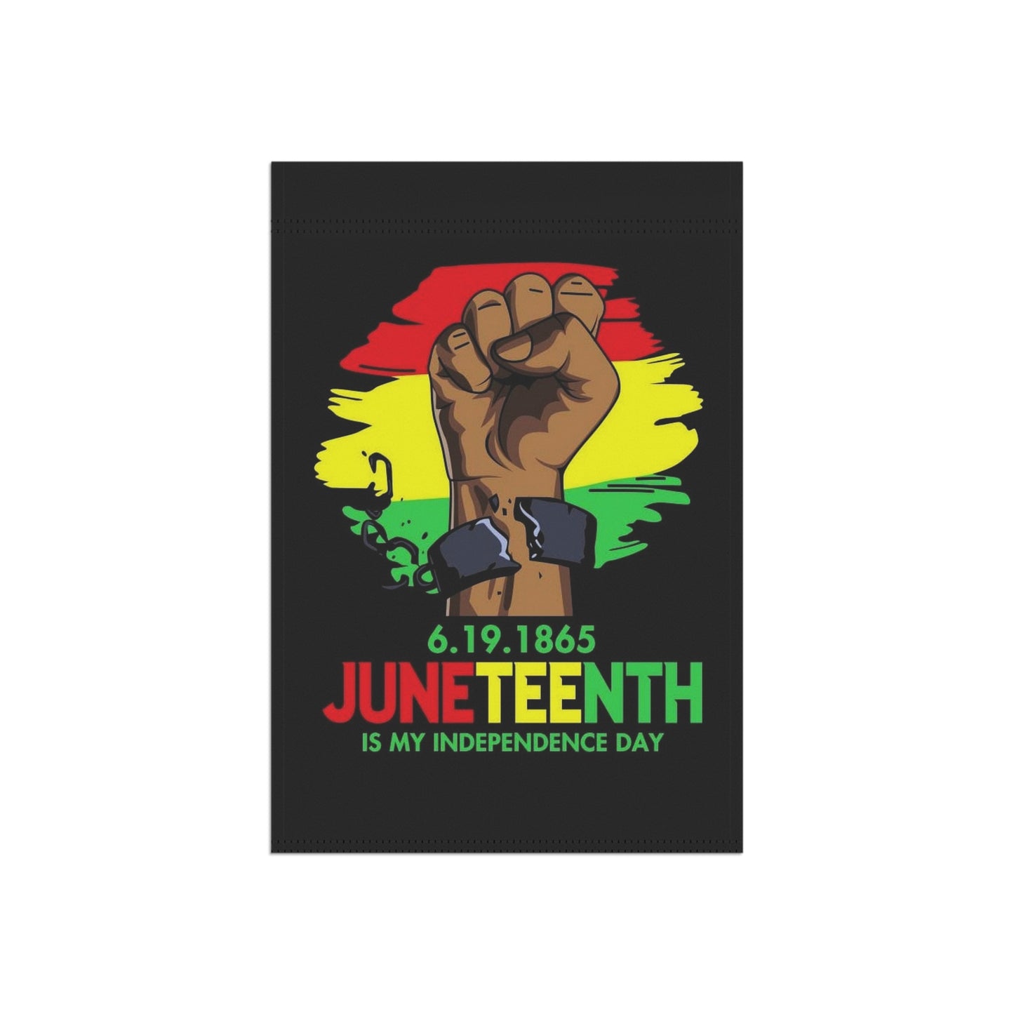 Juneteenth Garden & House Banner