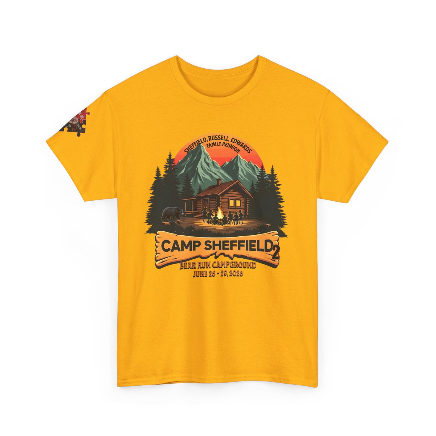 Camp Sheffield Family Reunion Unisex Tee