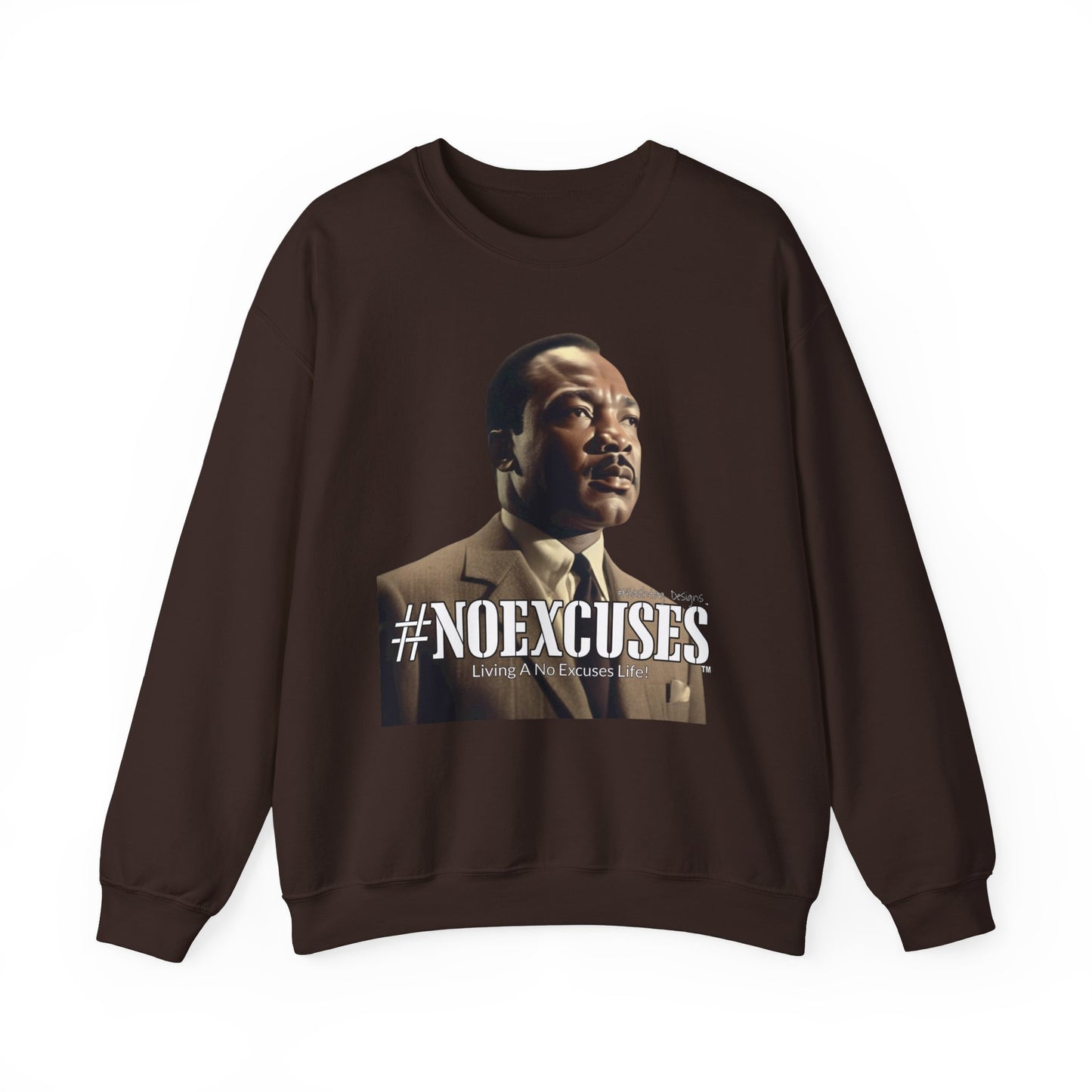 #MLK (Side) Unisex Heavy Blend™ Crewneck Sweatshirt
