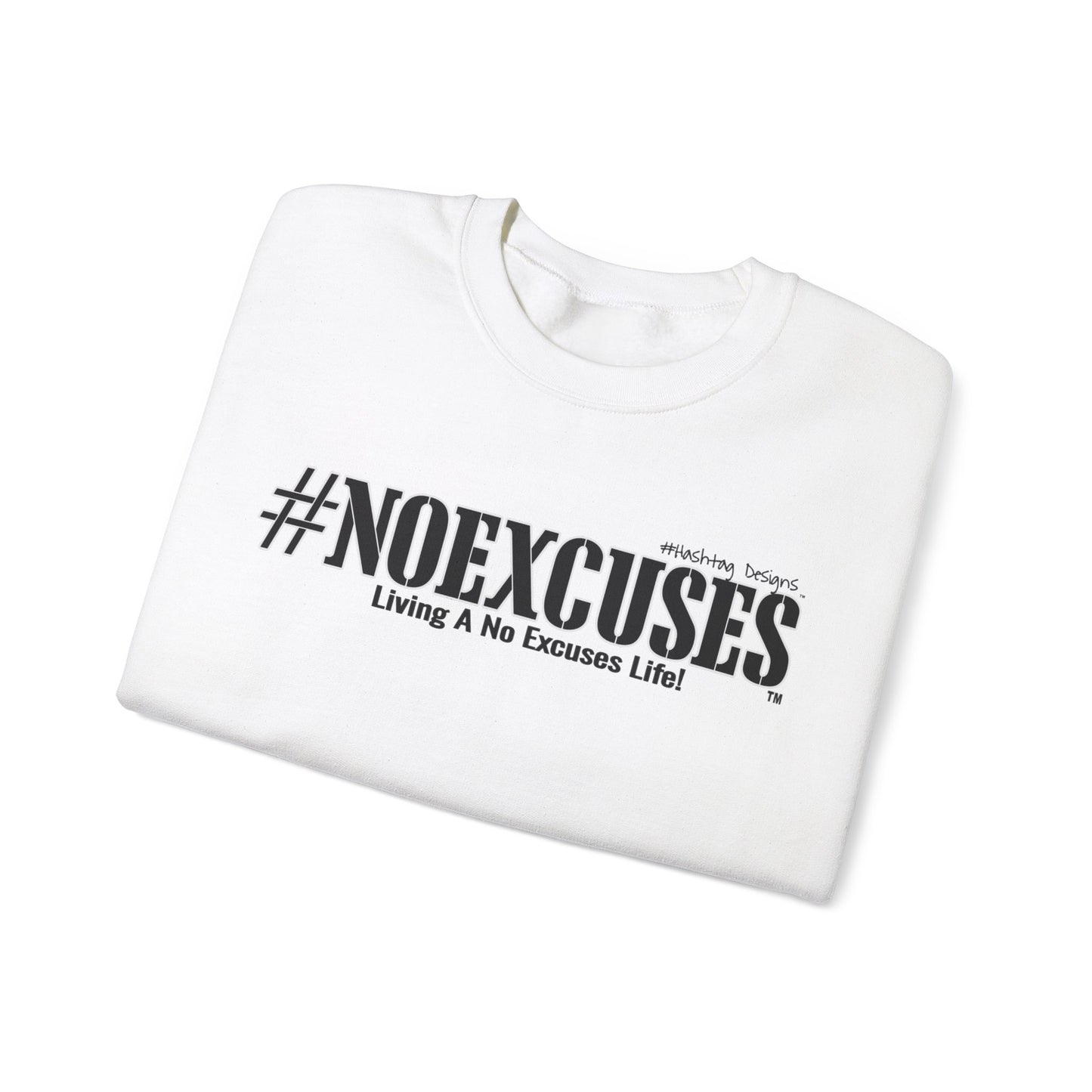 #NOEXCUSES Gildan Cozy Unisex Heavy Blend™ Sweatshirt