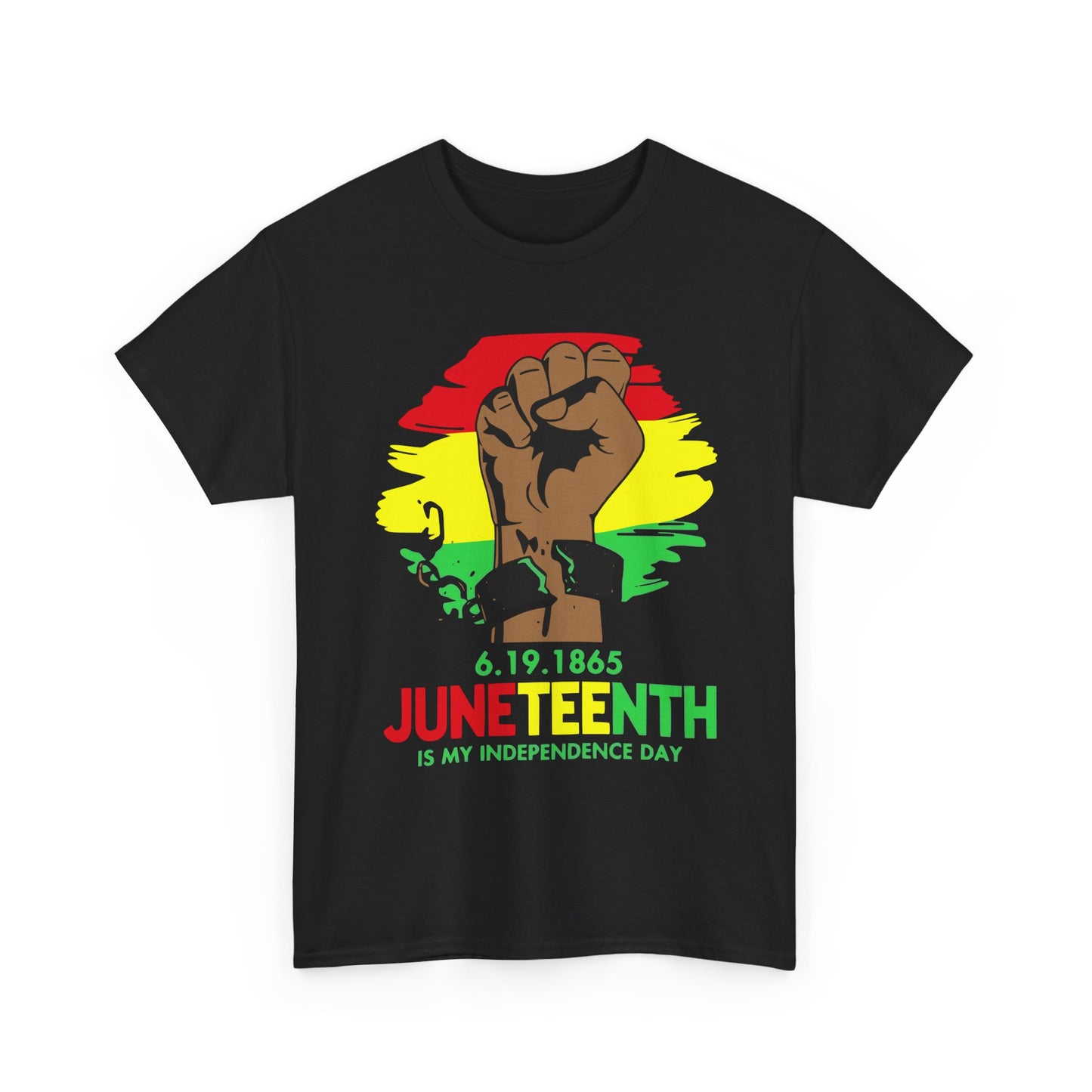 Juneteenth Unisex Tee - Fist Raised