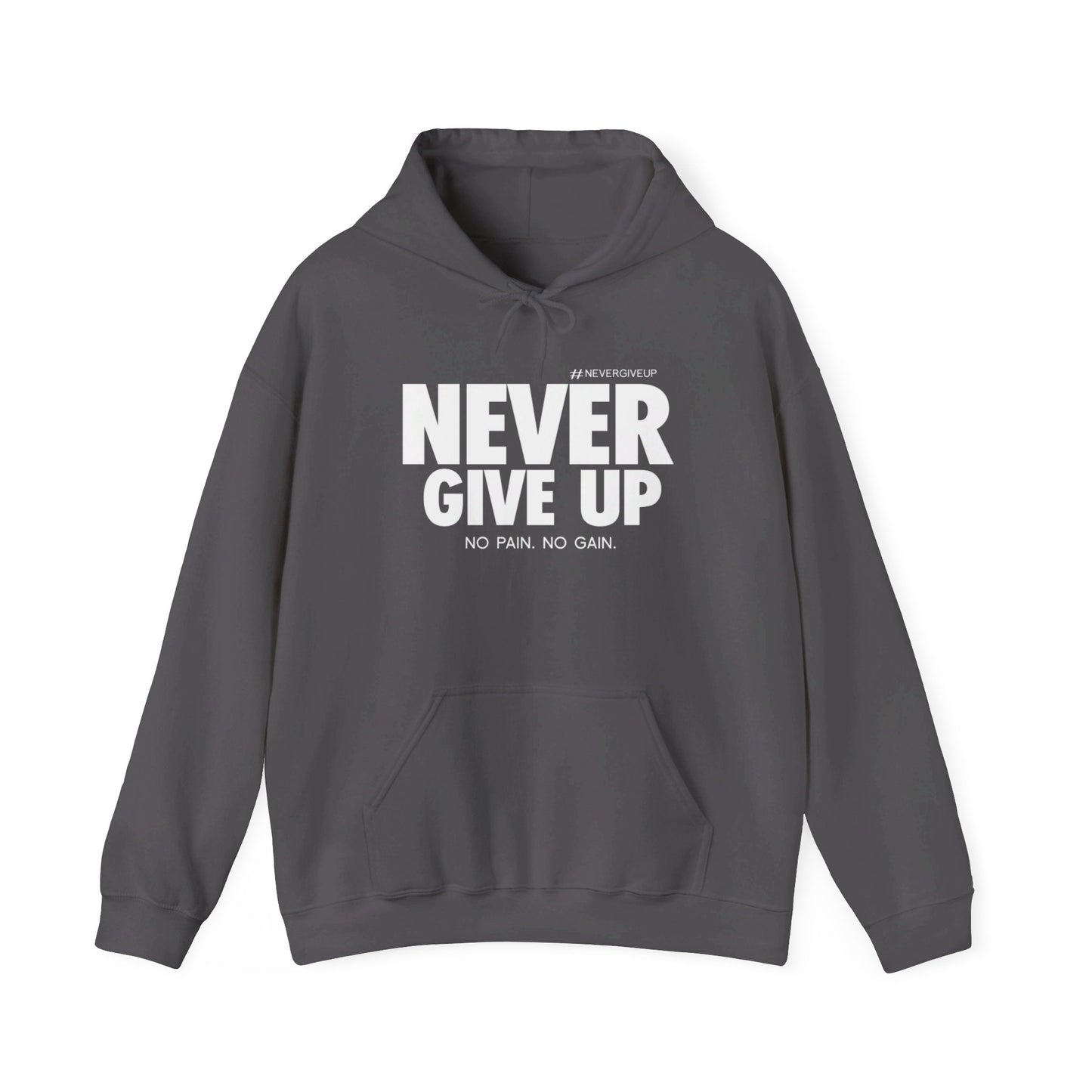 Never Give Up - Unisex Heavy Blend™ Hooded Sweatshirt