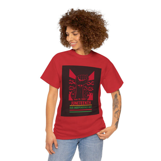 Juneteenth - Unisex Heavy Cotton Tee