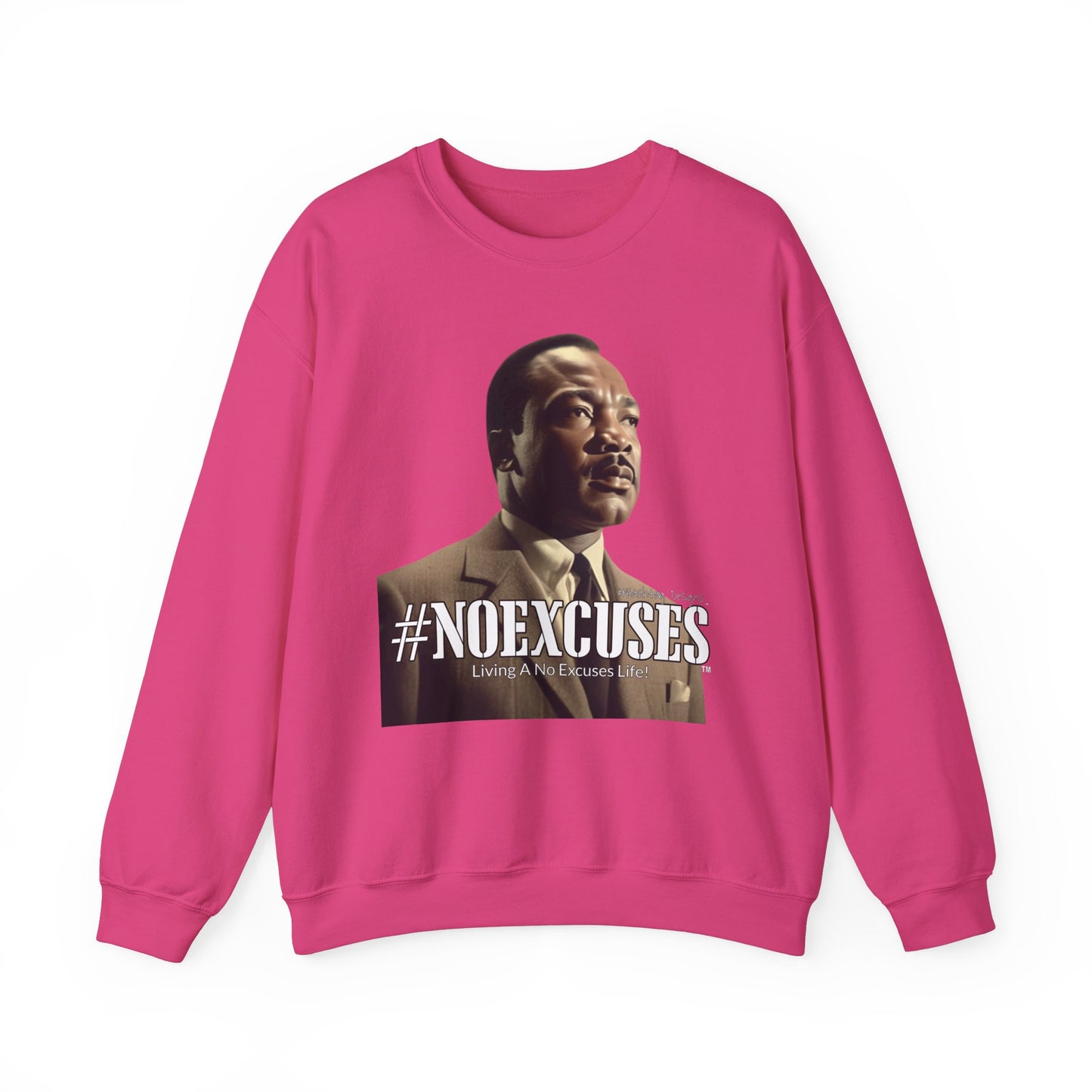 #MLK (Side) Unisex Heavy Blend™ Crewneck Sweatshirt
