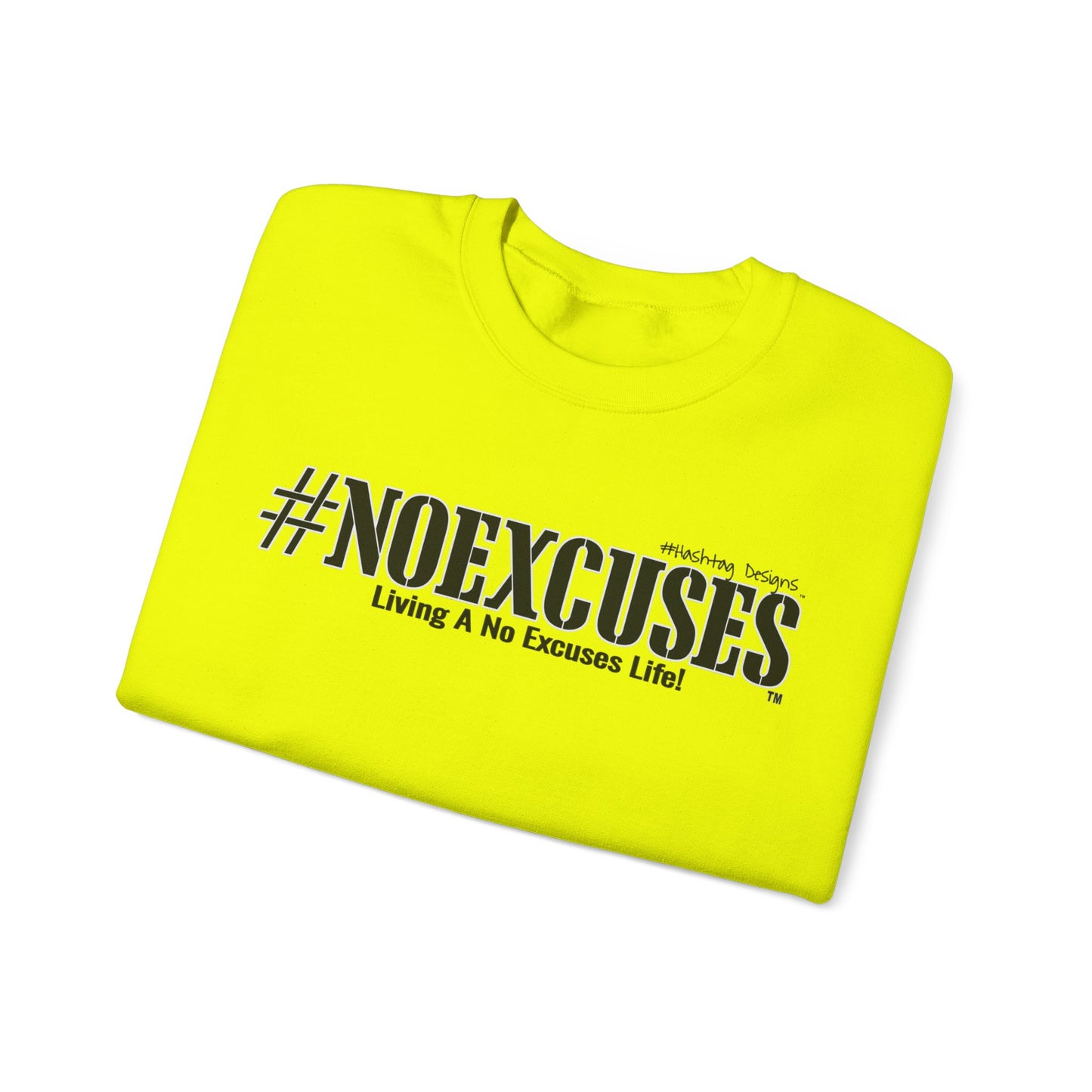#NOEXCUSES Gildan Cozy Unisex Heavy Blend™ Sweatshirt