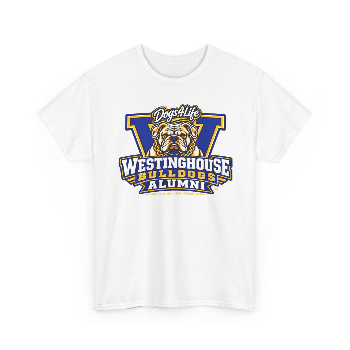 Westinghouse Bulldogs Alumni Graphic T-Shirt