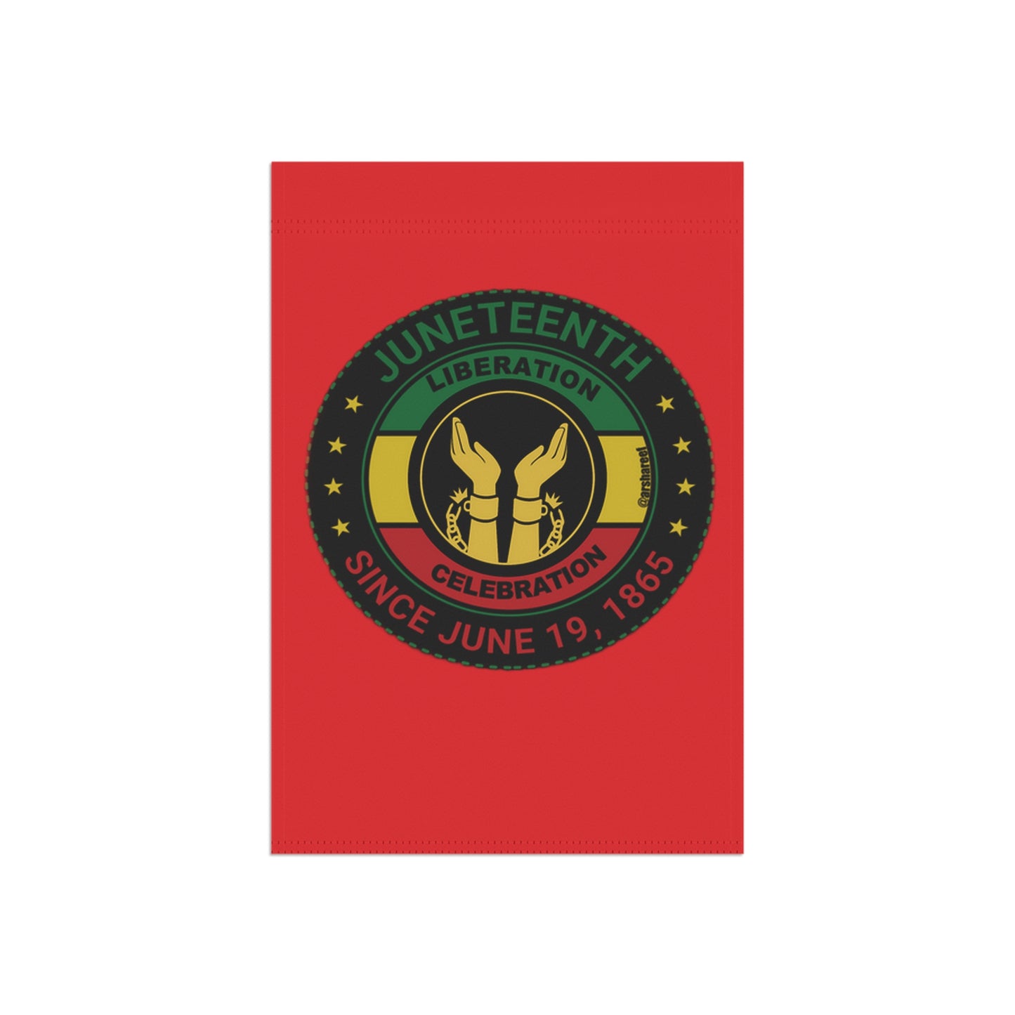 Juneteenth Garden & House Banner