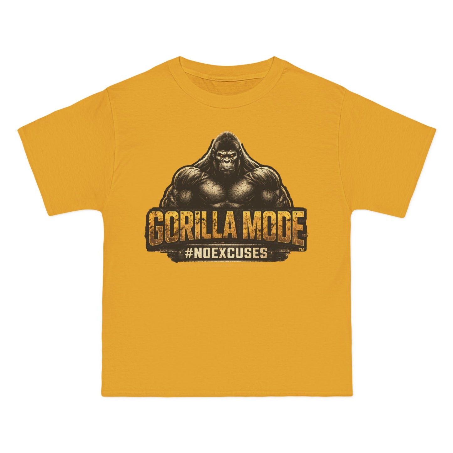 Gorilla Mode #NoExcuses Beefy Workout T-Shirt