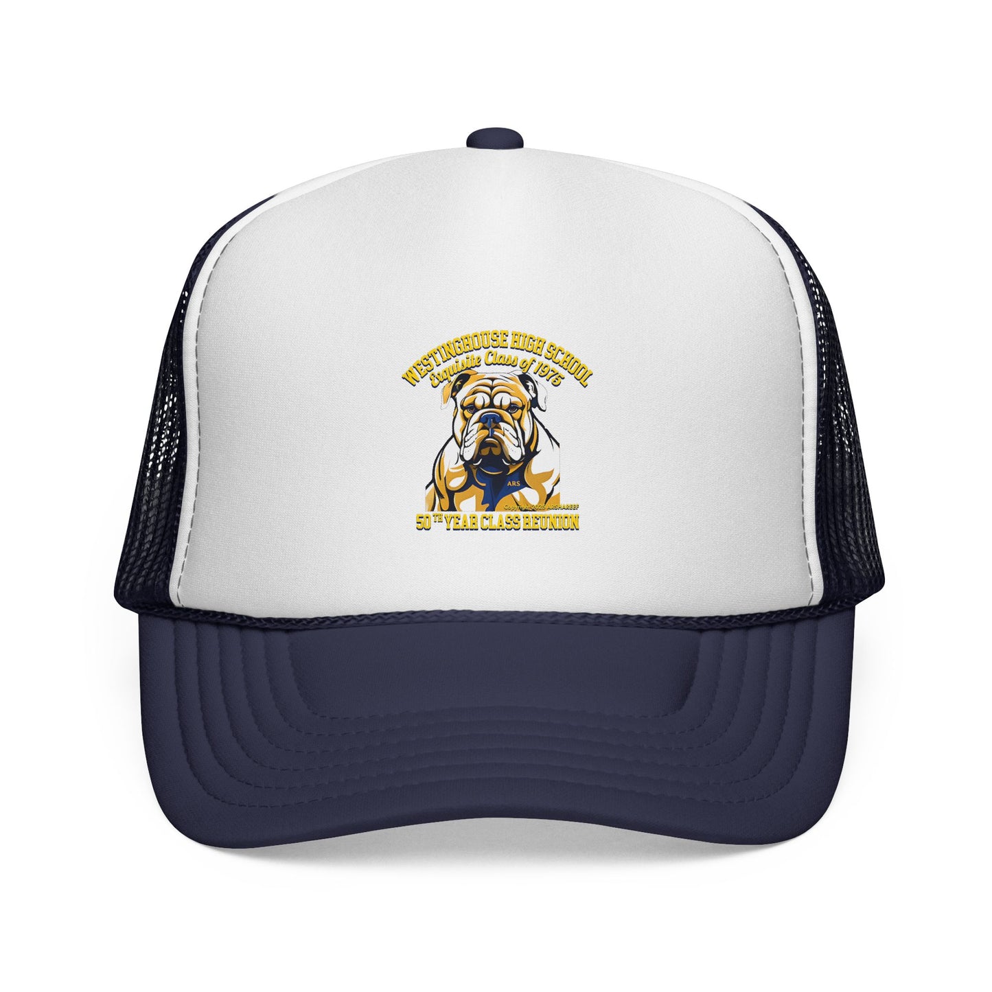 Westinghouse Class 75 - 50th Reunion Custom Trucker Cap (My Dog)