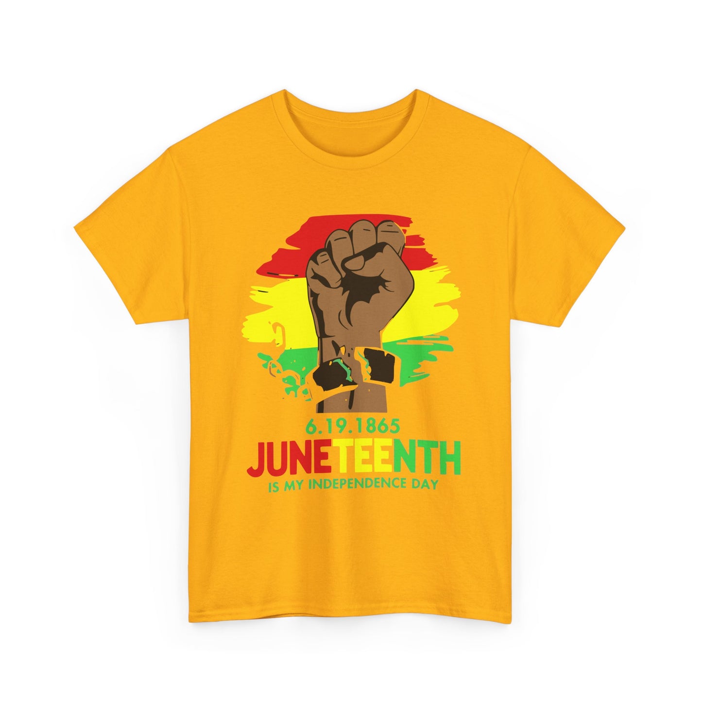 Juneteenth Unisex Tee - Fist Raised