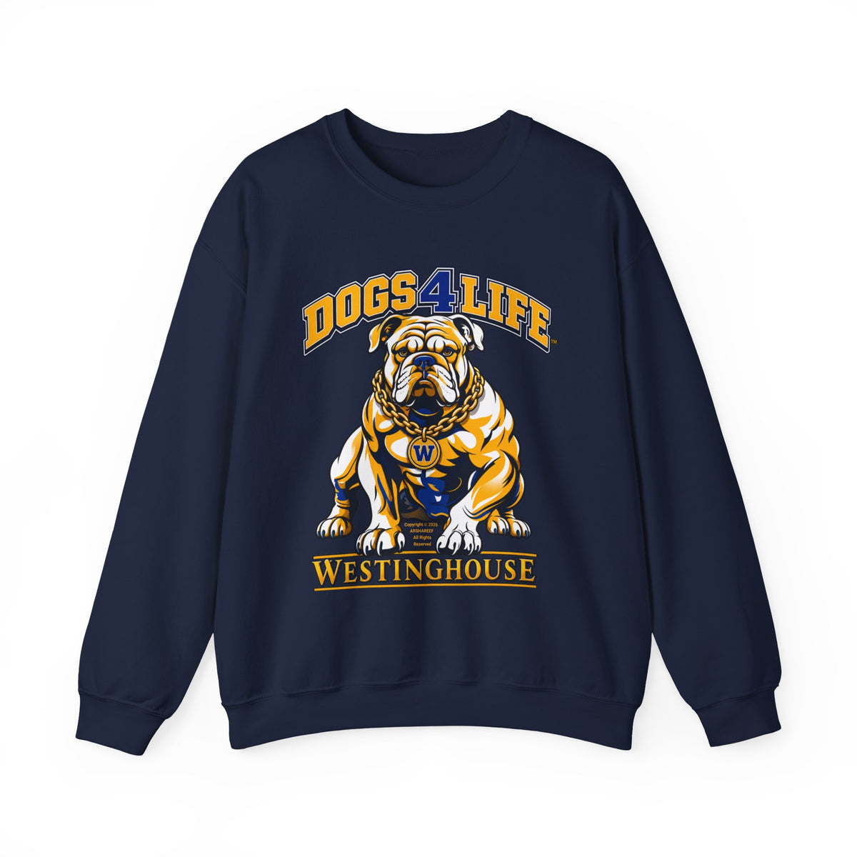 Westinghouse Dogs 4 Life Crewneck Sweatshirt