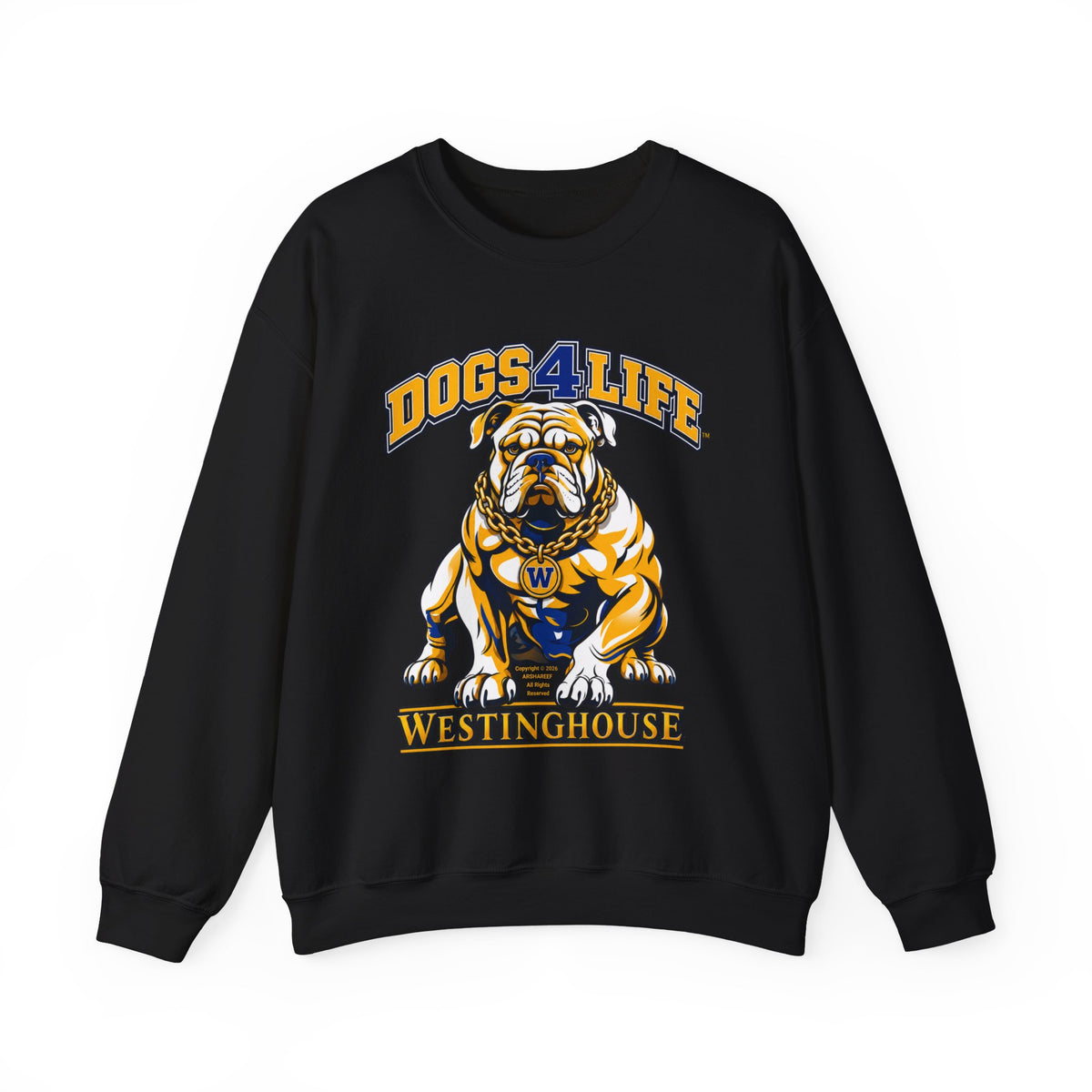 Westinghouse Dogs 4 Life Crewneck Sweatshirt