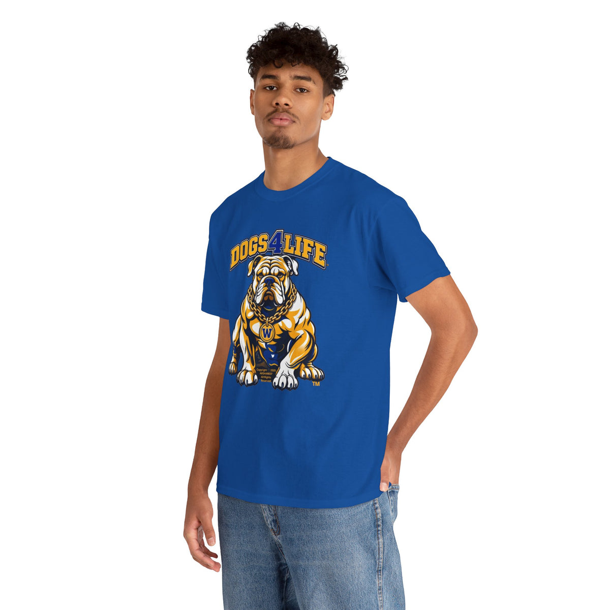 Dogs 4 Life W Bulldog T-Shirt