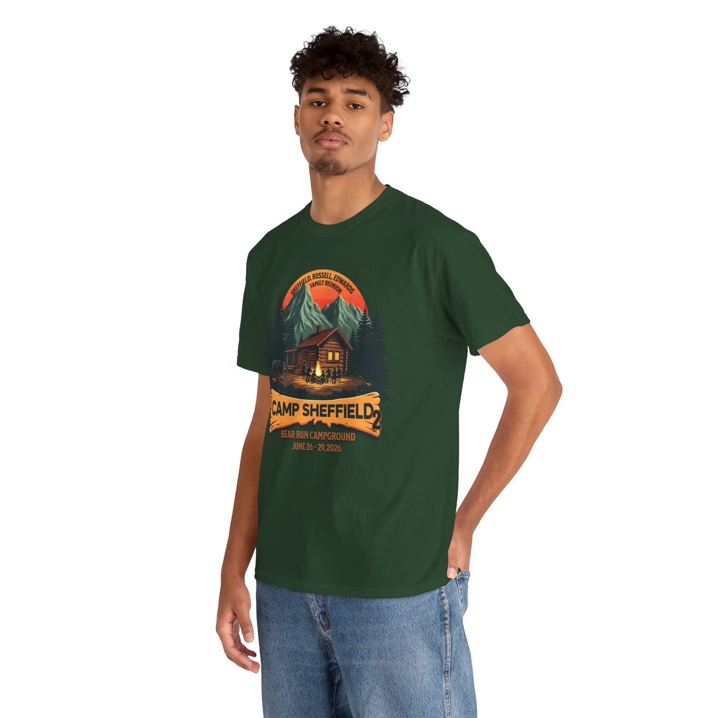 Camp Sheffield Family Reunion Unisex Tee