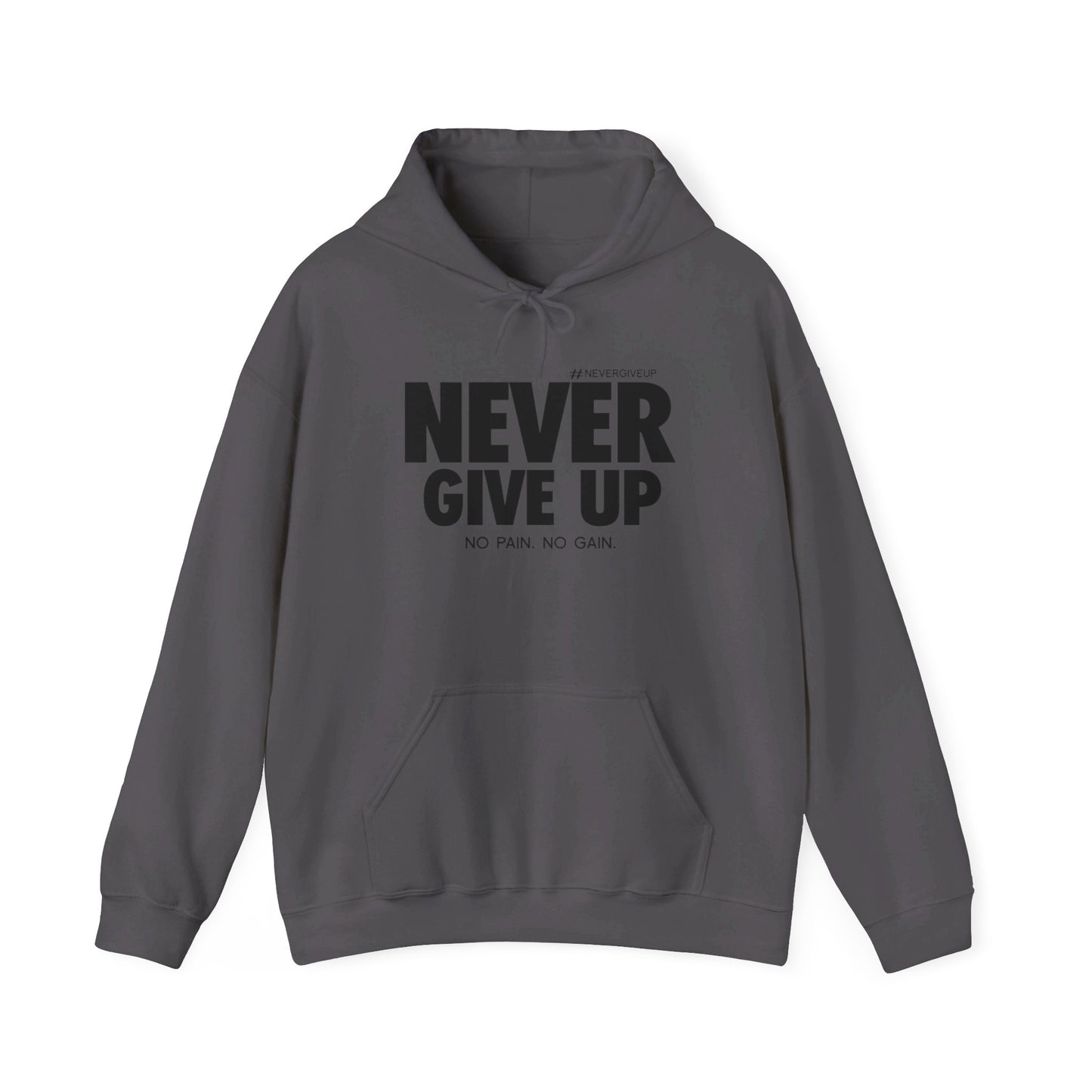 Never Give Up - Unisex Heavy Blend™ Hooded Sweatshirt