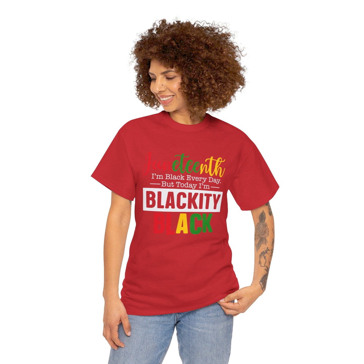 Juneteenth - Unisex Heavy Cotton Tee