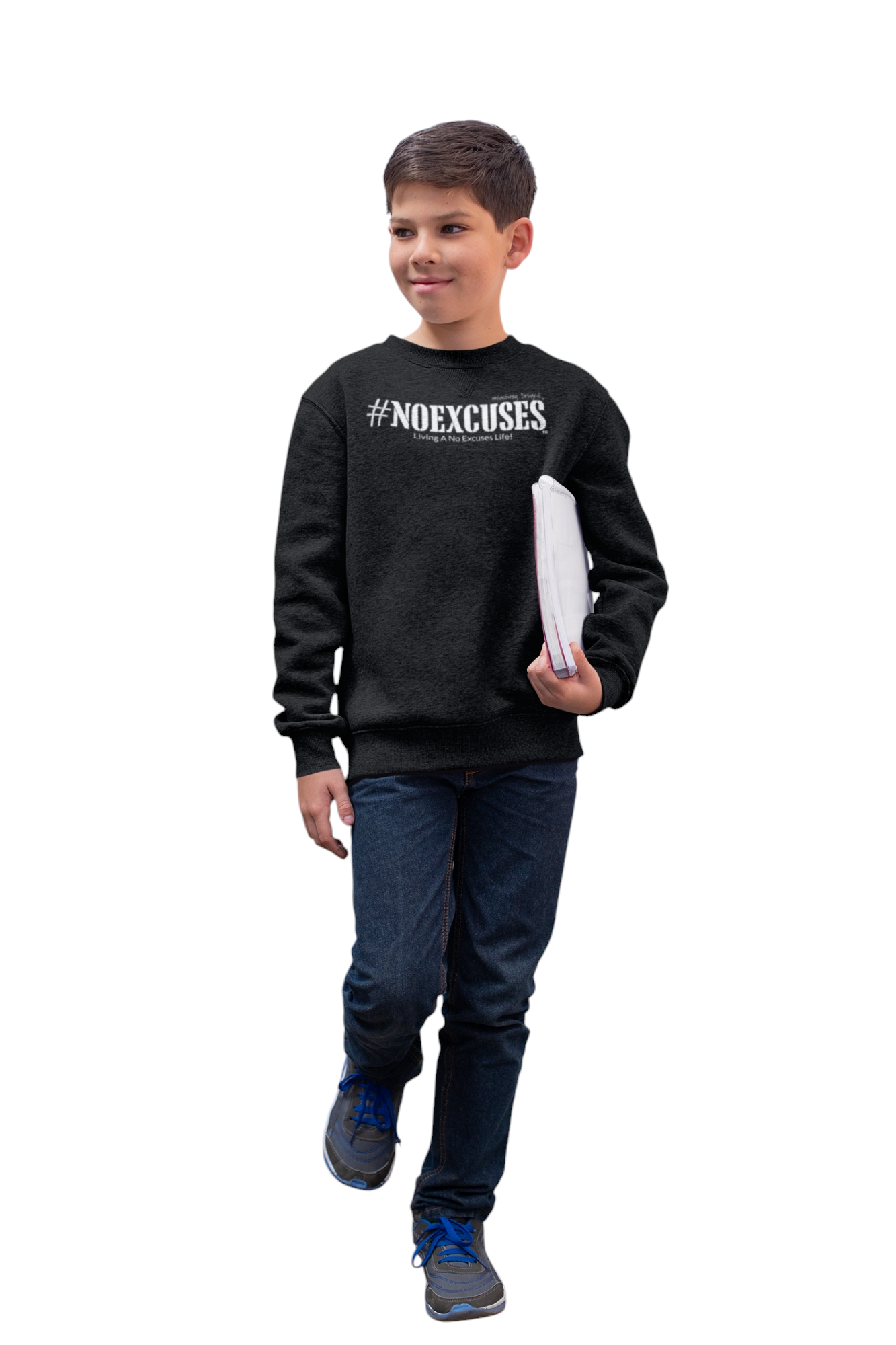 #NOEXCUSES Gildan Youth Crewneck Sweatshirt