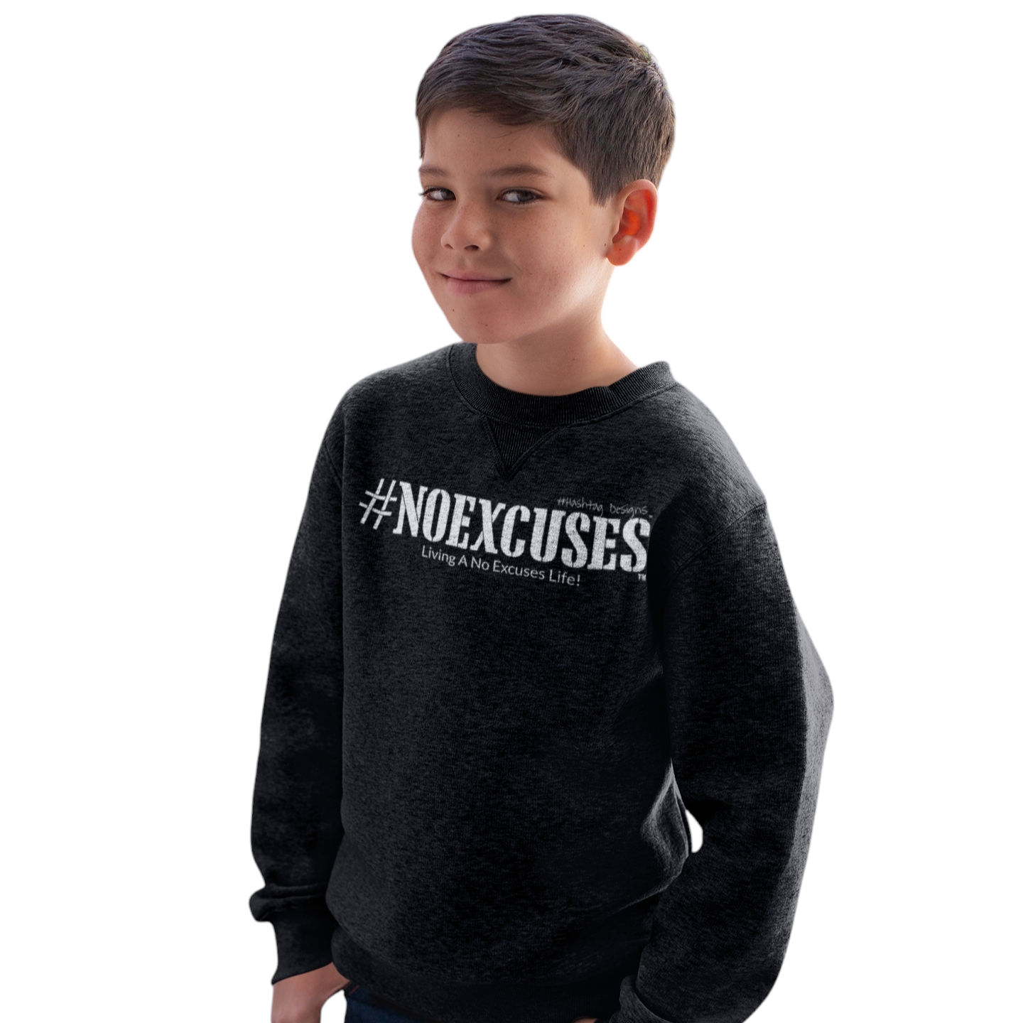 #NOEXCUSES Gildan Youth Crewneck Sweatshirt