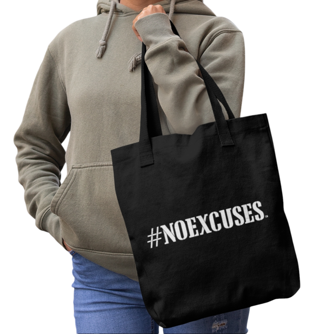 #NOEXCUSES Eco-Friendly Cotton Tote